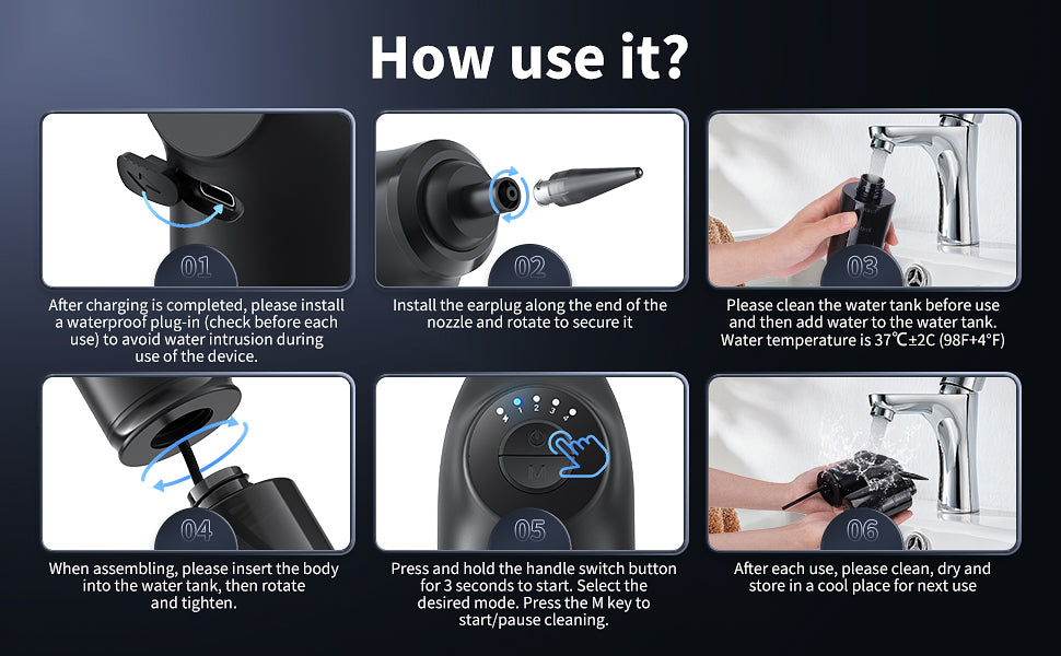 HydroClear Pro™ Ear Cleaner